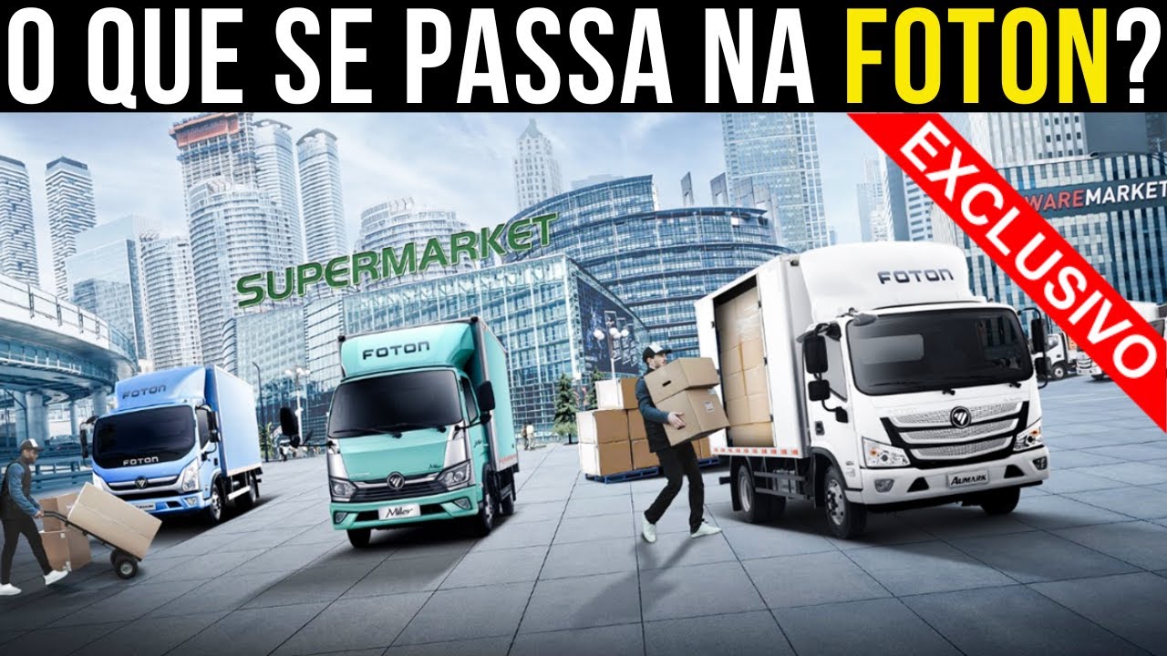 A Foton acabou? saiba o que está acontecendo com a marca no Brasil