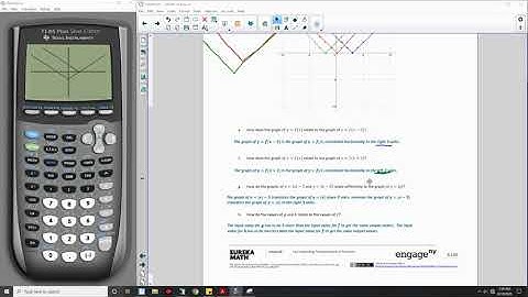 Algebra 1 Module 3 Lesson 18 Video