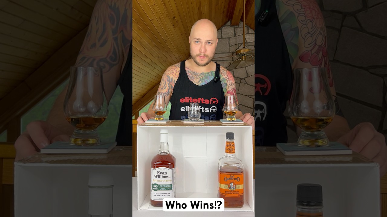 Round 1 Matchup Evan Williams BIB Vs Old Granddad Budget Bourbon Battle  