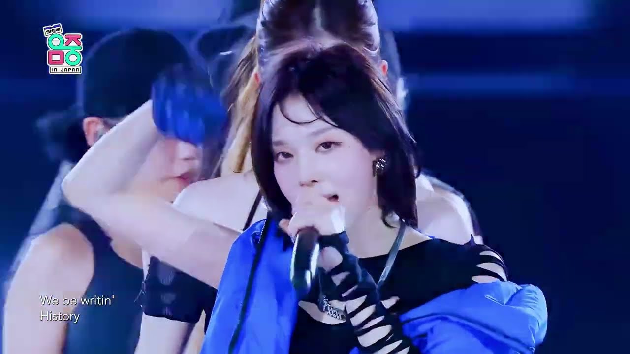 aespa 에스파 'Whiplash' Live at SHOW! MUSIC CORE in BELLUNA DOME