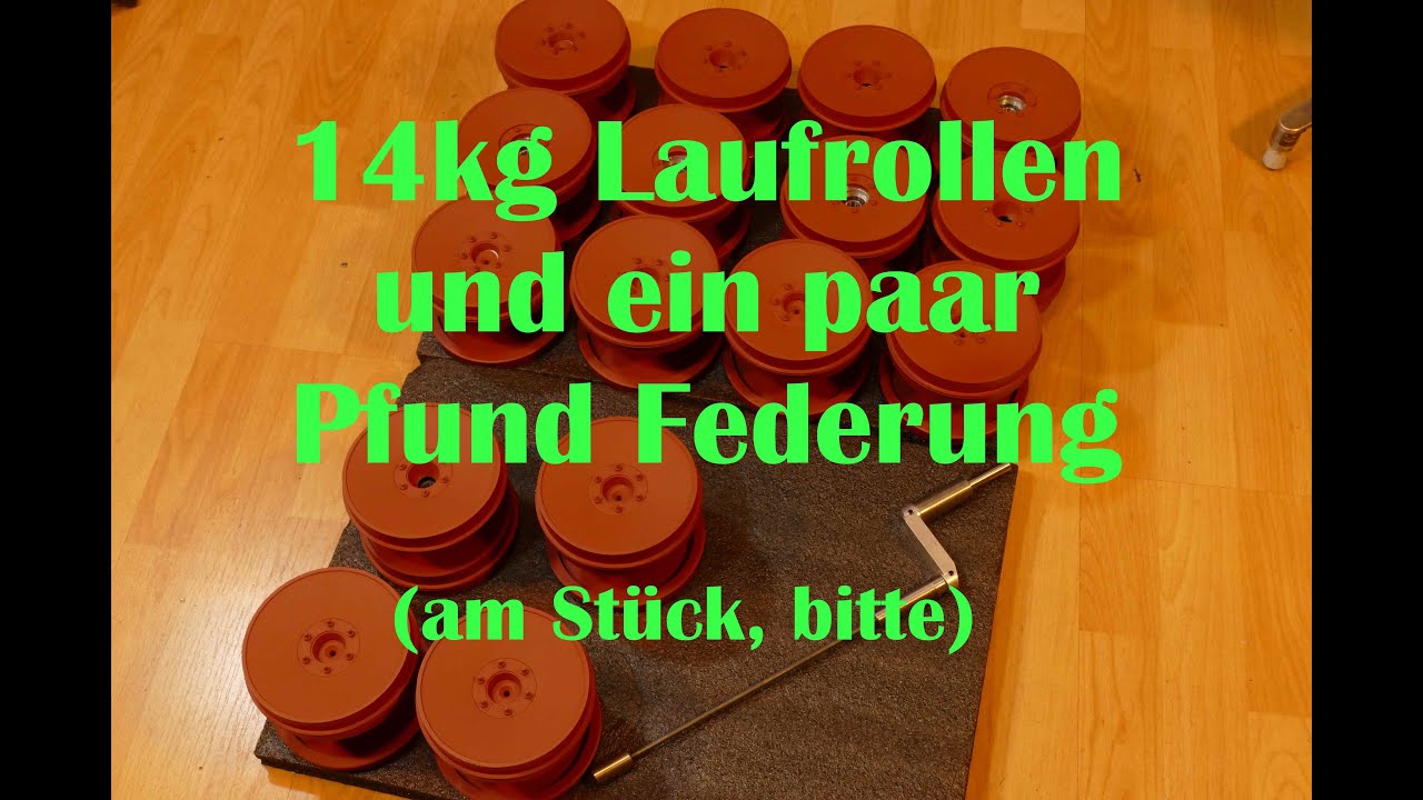 Das Fahrwerk beim Tiger 131 (Armortek Bausatz 1/6)