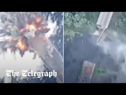 Ukrainian Himars strike destroys key Russian bridge in Kursk