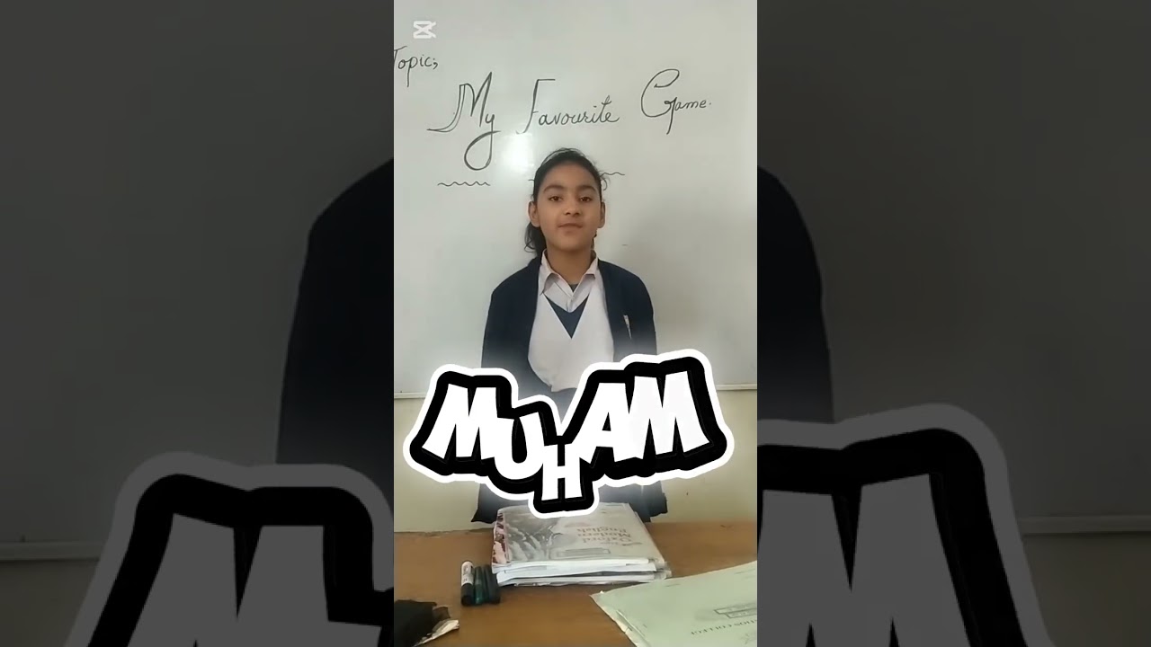 Presentation topic My Favourite game. 