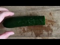 キュウリの拍子切りの方法