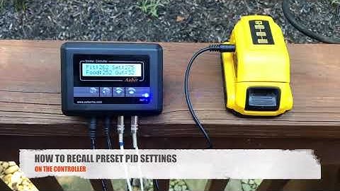 Auber WIFI BBQ Controller Tutorial Video (For Large Big Green Eggs)