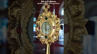 Relic of St. Alphonsa | Holy Redeemer's Basilica | Tiruchirappalli #trichy #stalphonsa #shorts #yt