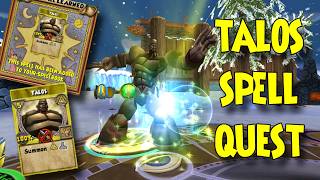 Wizard101: TALOS - Lv. 55 Myth Minion Spell Quest
