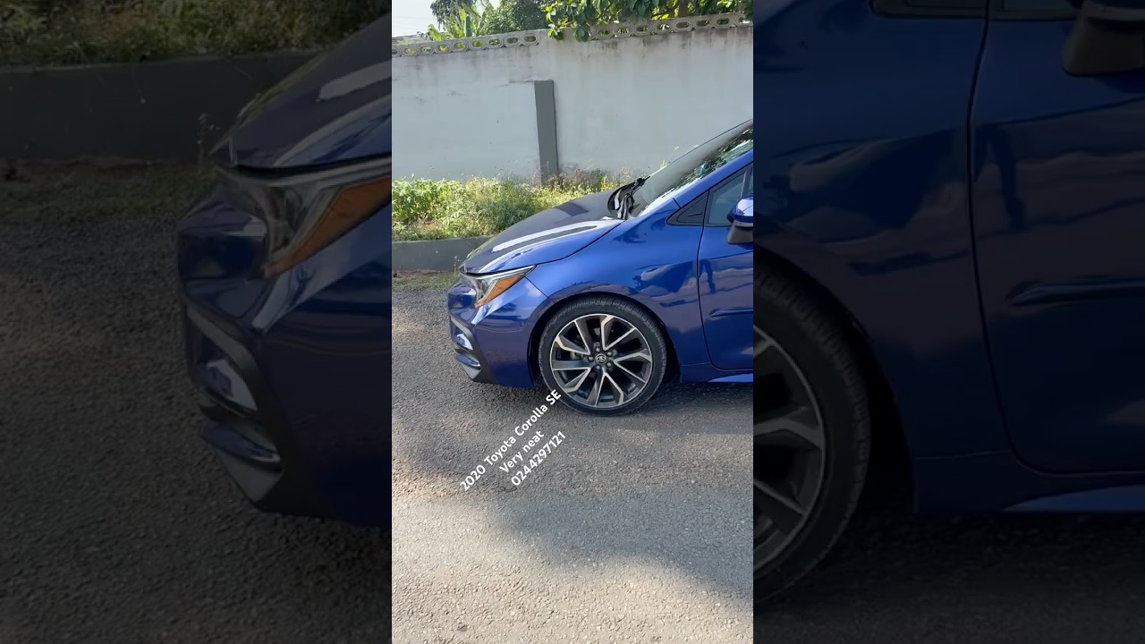 Toyota Corolla SE 2020 Blue