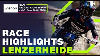 RACE HIGHLIGHTS | Elite Men | Round 8 Lenzerheide | UCI Downhill World Cup