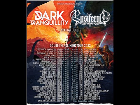 Ensiferum announce Euro tour w/ Dark Tranquillity + new music video, Run from the....