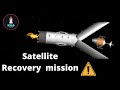 Satellite recovery mission in spaceflight simulator with SSLB Rocket| #SFS#spaceflightsimulator