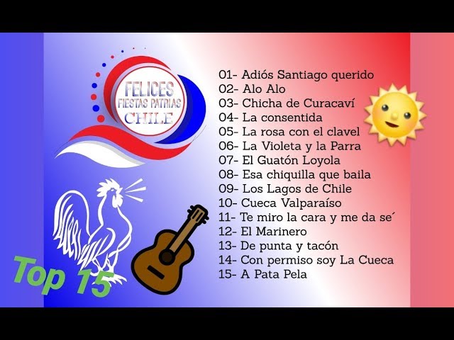 las mejores CUECAS CHILENAS (más populares Top 15) class=