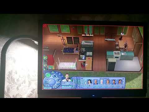 74 серия 2 поколения семейной династии в sims2 Романовы семейные будни