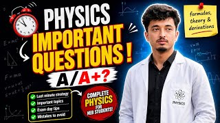 Physics Most Important Questions 📖| NEB CLASS 12  | Questions, Theories, Formulas &amp; Mcqs 🥰