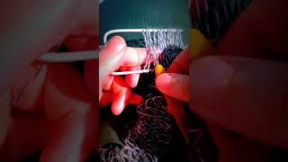 Harpin crochet making without wrapping