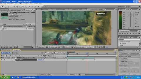 After Effects Tutorial - Slow Motion with Frame Blending Effect
