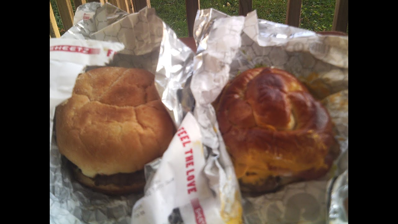 Sheetz Twisted Brunch Burger & MTO Burger YouTube