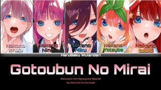 TTHE QUINTESSENTIAL QUINTUPLETS SEASON 3 OPENING | GOTOUBUN NO MIRAI BY NAKANOKE NO ITSUTSUGO