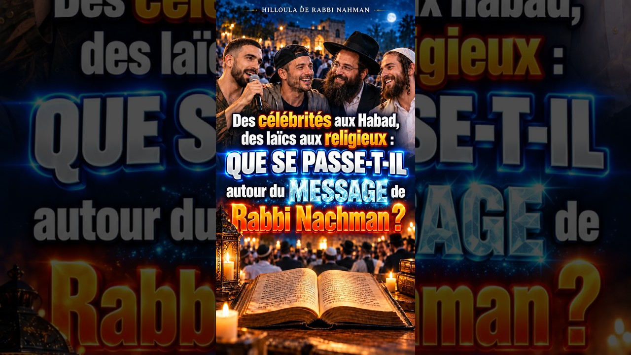 Célébrités,Habad, des laïcs aux religieux : que se passe-t-il autour du message de Rabbi Nahman ?