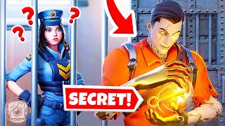 EXTREME Prison Escape: SKYE vs. MIDAS! (Fortnite Cops & Robbers)