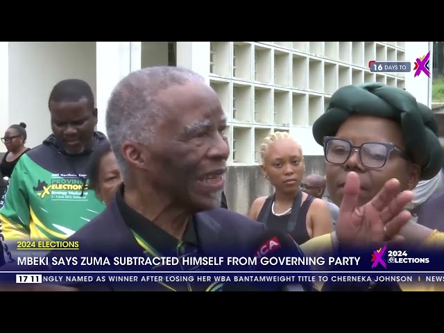 2024 Elections | Mbeki says Zuma subtracted himself from the ANC class=