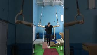 Крест на кольцах