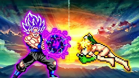 Goku 1000 Yr Old OP (all form) VS Adam Full Power V2 OP in Jump Force Mugen