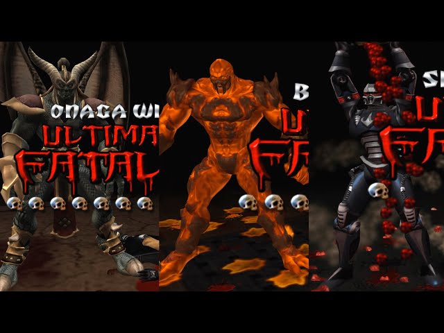 Mortal Kombat Armageddon All Fatalities on Sonya Blade (HD) 