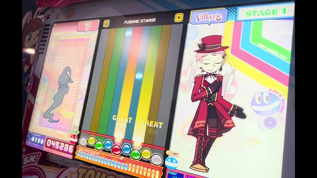 ※直撮りFUSIONIC STARS!! H(Lv30) 【pop'n music】