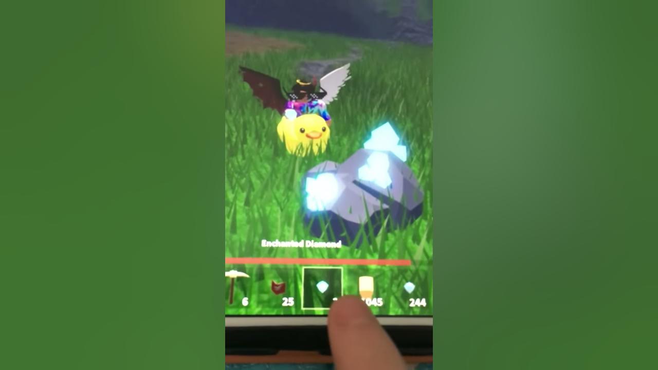 How to get enchanted diamonds in islands (roblox) YouTube