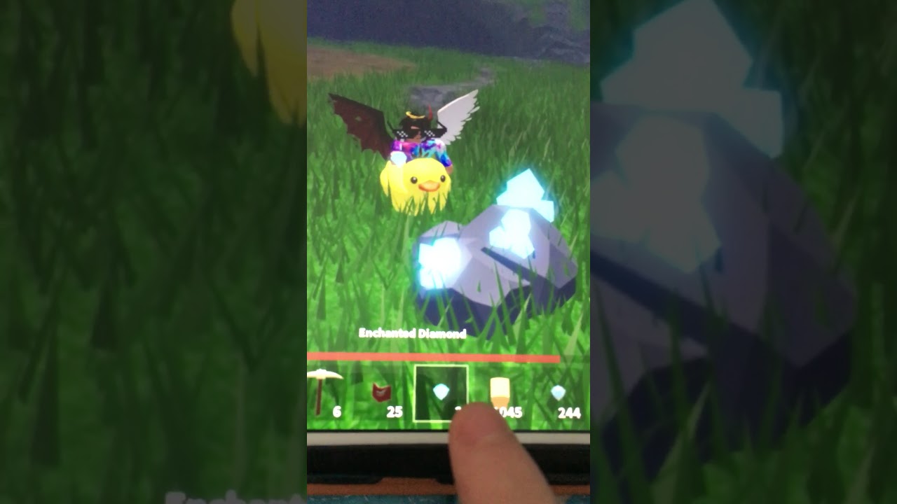 How to get enchanted diamonds in islands (roblox) YouTube