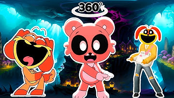 Smiling Critters POKEDANCE DogDay in 360 VR Finding Challenge | Poppy playtime 3