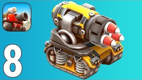 Pico Tanks Gameplay Walkthrough Part 8 - SLINKY HELIX Tank [iOS/Android Games]