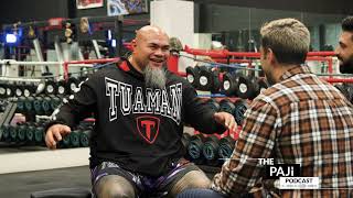 David Tua says 'Yes please' to the winner of Jake Paul vs Mike Tyson on The Paji Podcast Episode # 1