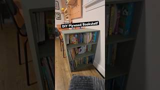 Simple Plywood Bookshelf Build