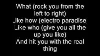 hit you with the real thing (Lyrics) westlife