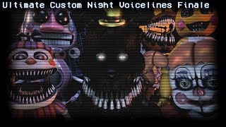 Ultimate Custom Night All Voice Lines For Animatronics Animated Part 4 SFM