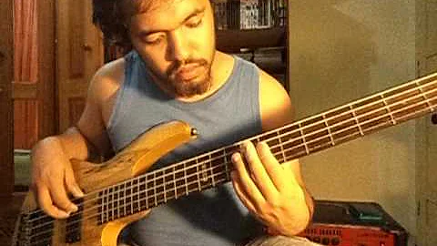 Amy Winehouse - Valerie (bass cover/ baixo cover)