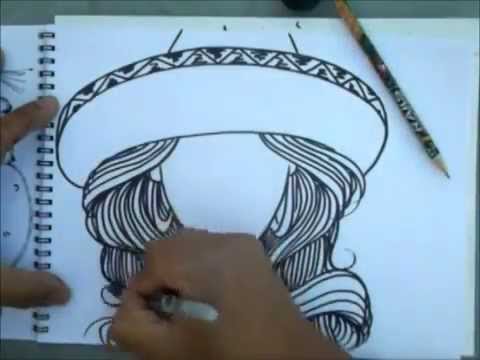 Pk How to Draw (como Dibujar una) CHOLA with a Sombrero by Wizard  (cholowiz13) - thptnganamst.edu.vn