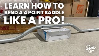 Learn How to Bend a Four- Point Saddle with EMT and Ideal EMT Pipe Bender!