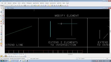 MicrostationV8I SS4 9.9 Trim to Intersection