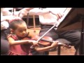 (1/2) Anna Lee 6 years old playing Paganini Violin Concerto