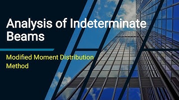 Modified Moment Distribution Method (Example 2)