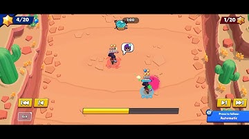 amazing 1v1 shelly vs shelly battle 😉 #subscribe #like#brawlstars #gaming #like#commet