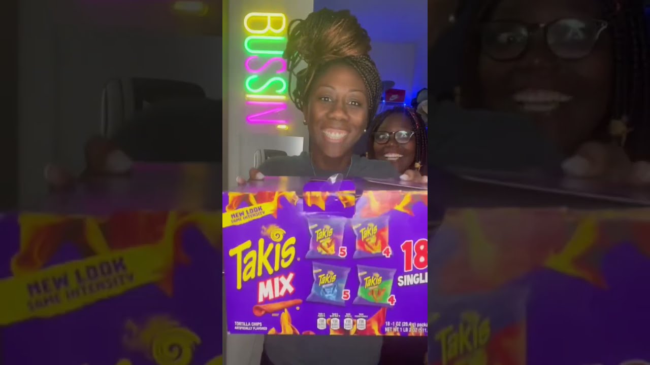 I Finally Found And TASTED TAKIS With My Roommate Her 1st Time Shorts Food