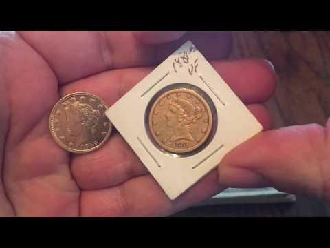 Racketeers Nickel Vs $5 Gold Coin