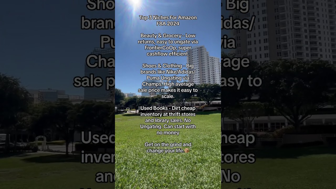 Top 3 Amazon FBA Niches For Beginners 2024