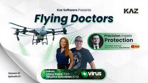 Kaz Software x Virus Shield Biosciences | How AI & Drones Are Redefining Sustainable Agriculture