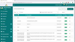 Announcement Module - Delta Sales App screenshot 3