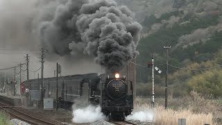 D51200山口線試運転 猛烈な煙！響く汽笛！圧倒的な迫力！ 2026.04.18